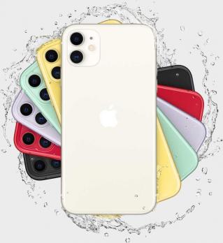 Смартфон Apple iPhone 11 64Gb, MHDC3RU/A, белый